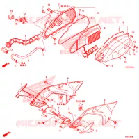FILTRE A AIR pour Honda SH MODE 125 2019
