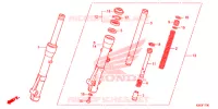 FOURCHE pour Honda SH MODE 125 2019