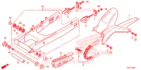 BRAS OSCILLANT pour Honda CB 300 POLICE TYPE DK 2019