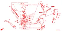 MAITRE CYLINDRE DE FREIN AVANT pour Honda CB 300 POLICE TYPE DK 2019