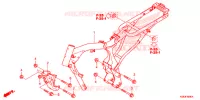 CADRE pour Honda ACE 110 ELECTRIC START 2019