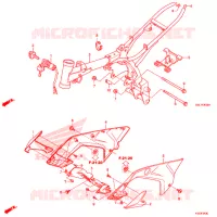 CADRE pour Honda CRF 50 2018