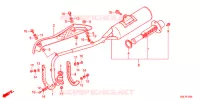 SILENCIEUX D'ECHAPPEMENT pour Honda CRF 50 2018