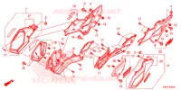 COUVERCLES LATERAUX pour Honda MSX 125 ABS 2020