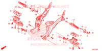 REPOSE PIED pour Honda MSX 125 ABS 2020