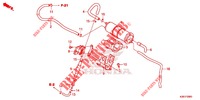 SYSTÈME DE RECYCLAGE DES GAZ (MSX125H/J/L KO) pour Honda MSX 125 2020