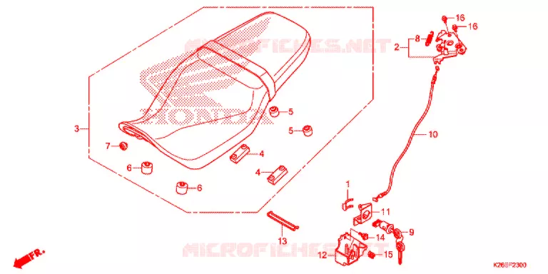SELLE Honda MOTO 125 MSX 2020  MSX125L