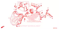 PHARE pour Honda NC 750 POLICE YB 2019