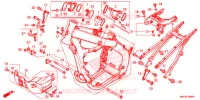 CADRE pour Honda CRF 450 RX ENDURO 2020