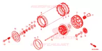 EMBRAYAGE pour Honda CRF 450 RX ENDURO 2020