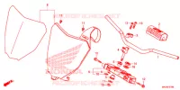 GUIDON   TE DE FOURCHE pour Honda CRF 450 RX ENDURO 2020