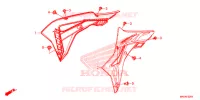 OUIES DE RADIATEUR (CRF450RX) pour Honda CRF 450 RX ENDURO 2020