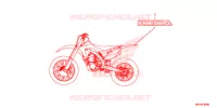 T (CRF450R/RX) pour Honda CRF 450 RX ENDURO 2020