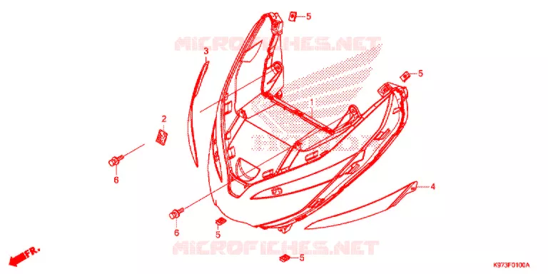 PHARE Honda SCOOTER 150 PCX 2019  WW150AK
