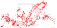 CADRE pour Honda PCX 150 2019
