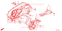COUVERCLE GAUCHE pour Honda PCX 150 2019