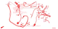 LEVIER DE GUIDON   CABLE   COMMODO pour Honda PCX 150 2019