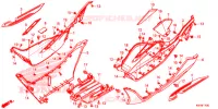 MARCHE PIEDS pour Honda PCX 150 2019