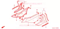 COUVERCLES LATERAUX pour Honda GL 1800 GOLD WING NAVI AIRBAG 2008