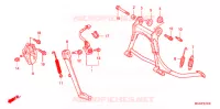 BEQUILLE pour Honda GL 1800 GOLD WING 2008