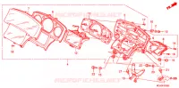 COMPTEUR (GL18007/8) (NAVIGATION) pour Honda GL 1800 GOLD WING 2008