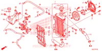 RADIATEUR pour Honda CRF 250 RALLYE ABS 2019