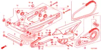 BRAS OSCILLANT pour Honda CRF 250 RALLYE ABS 2019