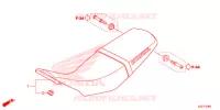 SELLE pour Honda CRF 250 RALLYE ABS 2019