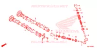 ARBRE A CAMES   SOUPAPE pour Honda CBR 1000 RED 2020