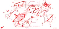 CAPOT pour Honda CBR 1000 RED 2019