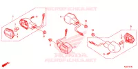 CLIGNOTANT pour Honda ZOOMER 110 X 2016