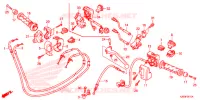 LEVIER DE GUIDON   CABLE   COMMODO pour Honda ZOOMER 110 X 2016