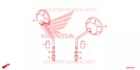 RETROVISEUR pour Honda ZOOMER 110 X 2016