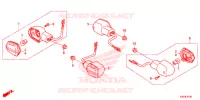 CLIGNOTANT pour Honda ZOOMER 110 X 2018