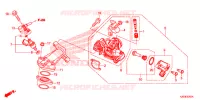 CORPS DE PAPILLON pour Honda ZOOMER 110 X 2018