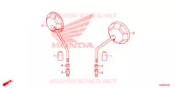 RETROVISEUR pour Honda ZOOMER 110 X 2018