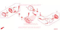 CLIGNOTANT pour Honda ZOOMER 110 X 2019