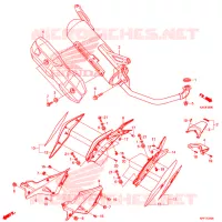 SILENCIEUX D'ECHAPPEMENT pour Honda ZOOMER 110 X 2019