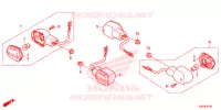 CLIGNOTANT pour Honda ZOOMER 110 X 2018