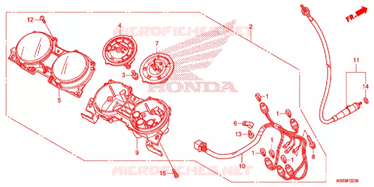 COMPTEUR Honda MOTO 110 CD 2017  CB110C2MH
