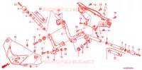 GUIDON   CARENAGE (1) pour Honda BIZ 125 PARTIDA ELÉTRICA 2008