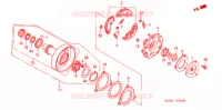 EMBRAYAGE UNIDIRECTIONNEL pour Honda BIZ 125 FREIO DIANTEIRO DISCO 2008