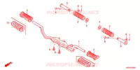 REPOSE PIED pour Honda BIZ 125 FREIO DIANTEIRO DISCO 2008