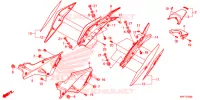 COUVERCLES LATERAUX pour Honda CBR 150 R LEGEND SPORT 2018
