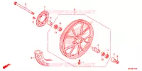 ROUE AVANT pour Honda SUPER CUB 125 2019