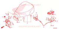 SELLE pour Honda SUPER CUB 125 2019