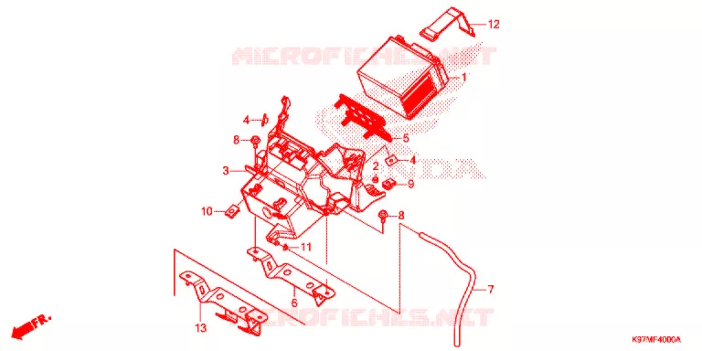 BATTERIE Honda SCOOTER 150 PCX 2020  WW150HVJ