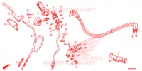 LEVIER DE GUIDON   CABLE   COMMODO (CRF110F'19 ) pour Honda CRF 110 2020