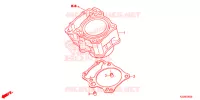 CYLINDRE pour Honda CRF 250 L 2019