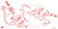 LEVIER DE GUIDON   CABLE   COMMODO pour Honda CRF 250 L 2019